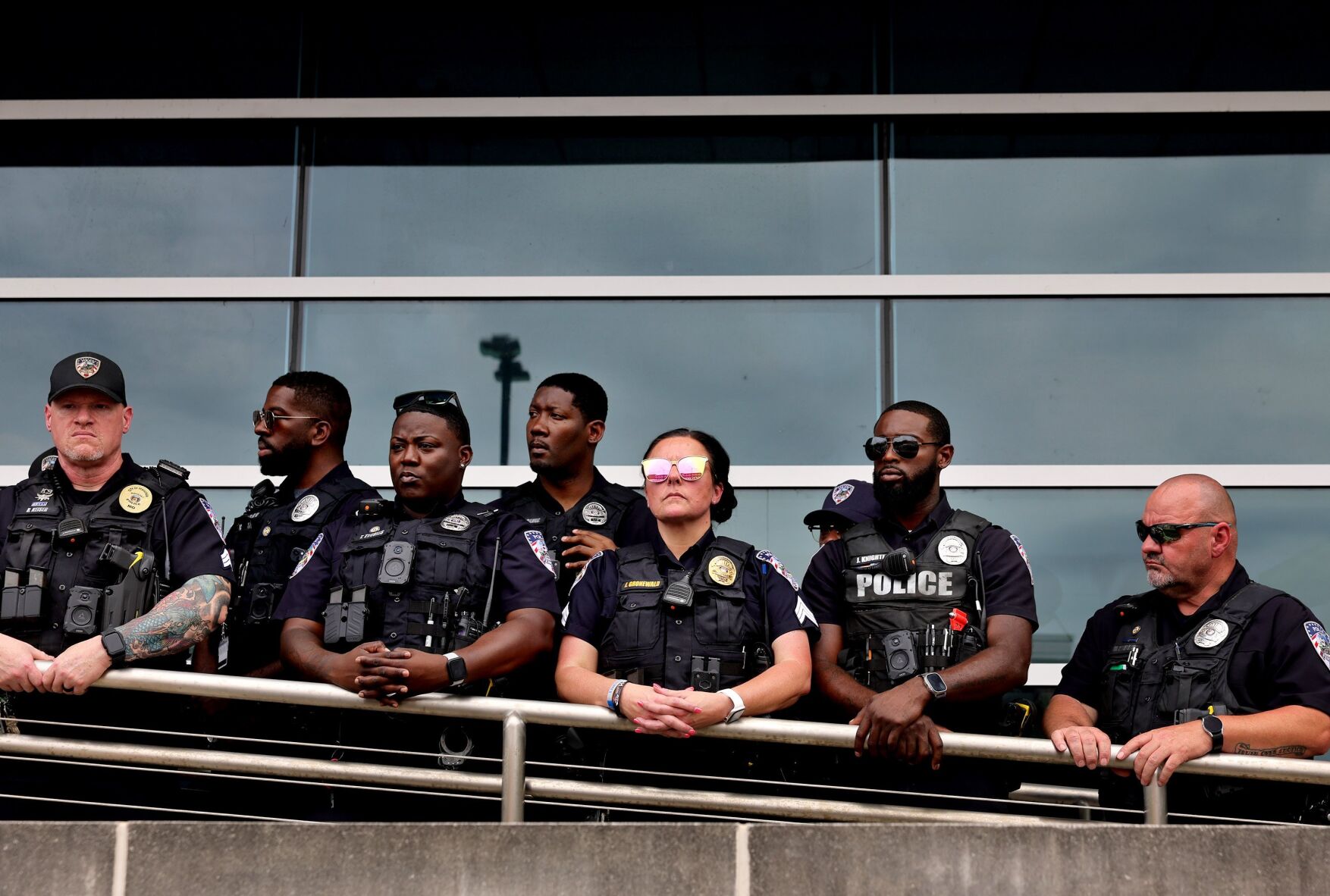Ferguson holds prayer, reflection, and healing ceremony dedicated to officer Travis “T.J.†Brown